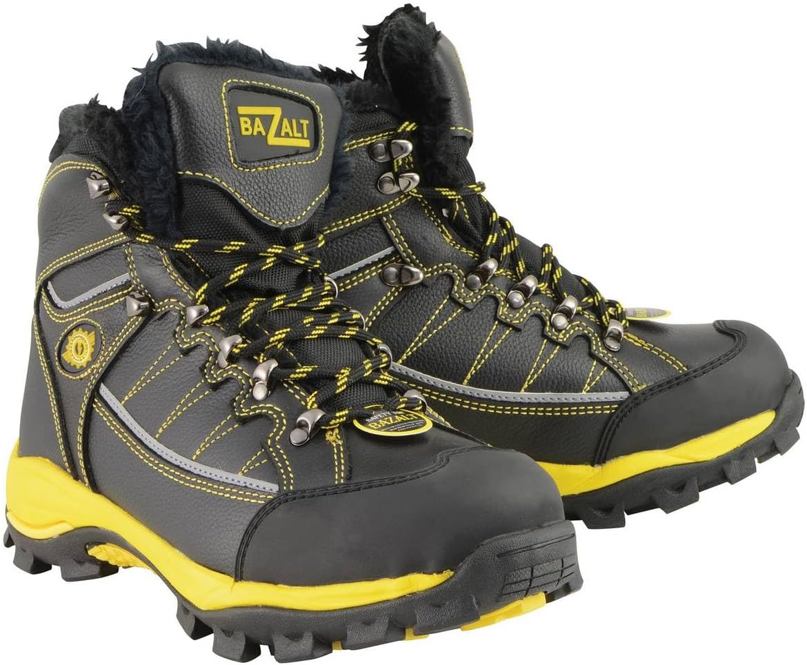 Мужские ботинки Bazalt MBM9125ST черного и желтого цвета с водонепроницаемой кожей, подкладкой из искусственного меха и композитным носком - размер 10 Bazalt
Мужские ботинки Bazalt MBM9125ST черного и желтого цвета с водонепроницаемой кожей, подкладкой из искусственного меха и композитным носком - размер 10 Bazalt