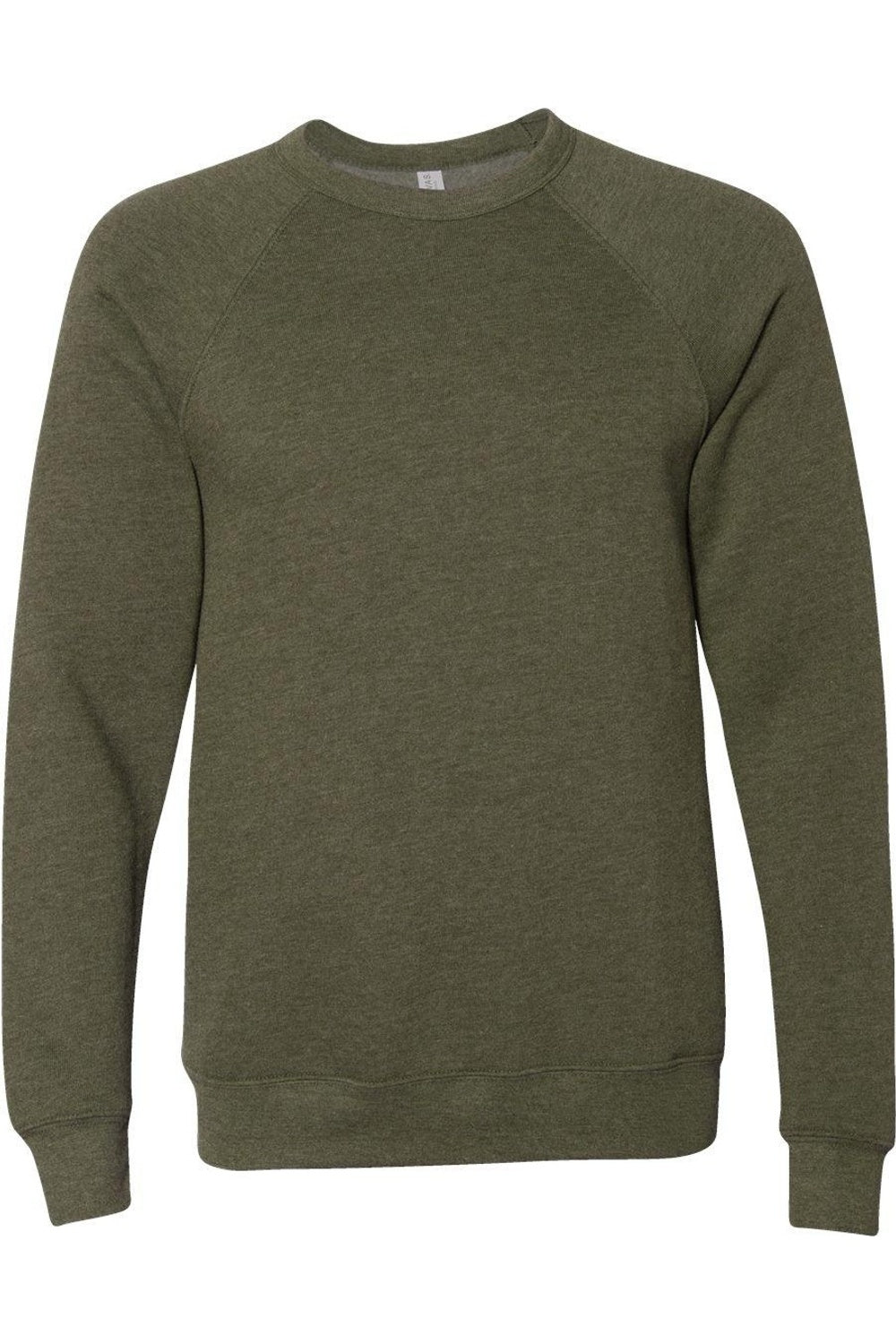 Толстовка BELLA + CANVAS из флисовой губки с круглым вырезом и рукавами реглан, цвет heather olive
Толстовка BELLA + CANVAS из флисовой губки с круглым вырезом и рукавами реглан, цвет heather olive