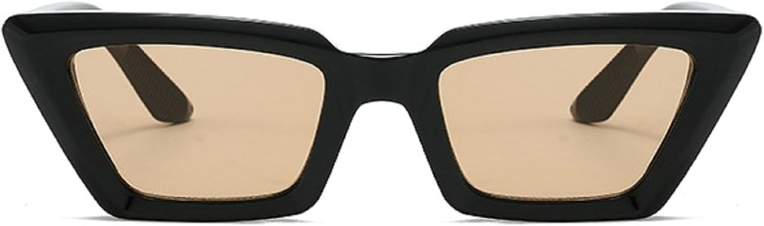 Ретро маленькие солнцезащитные очки «кошачий глаз» для женщин, модные квадратные очки с заклепками, защита от УФ-излучения UV400 для мужчин, фиолетово-оранжевые солнцезащитные очки mincl, Black Champagne
Ретро маленькие солнцезащитные очки «кошачий глаз» для женщин, модные квадратные очки с заклепками, защита от УФ-излучения UV400 для мужчин, фиолетово-оранжевые солнцезащитные очки mincl, Black Champagne