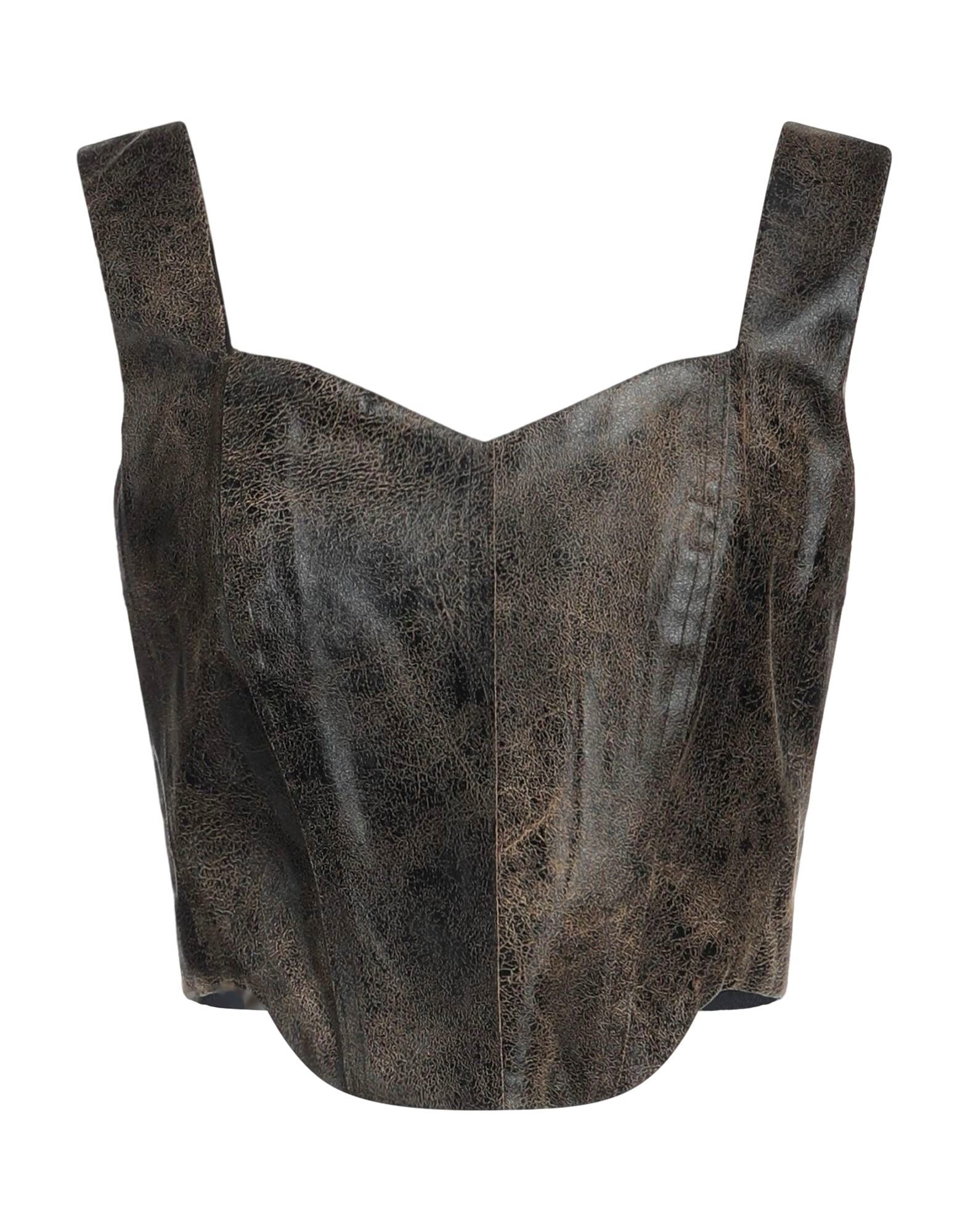 Кроп-топ Rinascimento, темно-коричневый
Кроп-топ Rinascimento, темно-коричневый