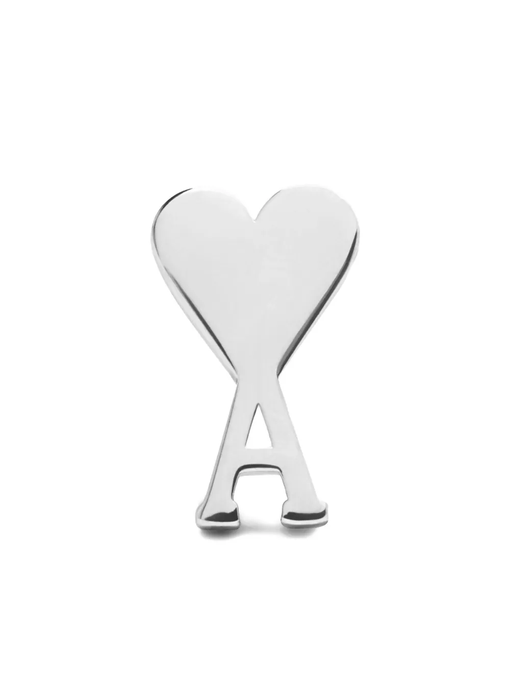 Серьга с монограммой Ami de Coeur AMI Paris, серебряный 
Серьга с монограммой Ami de Coeur AMI Paris, серебряный