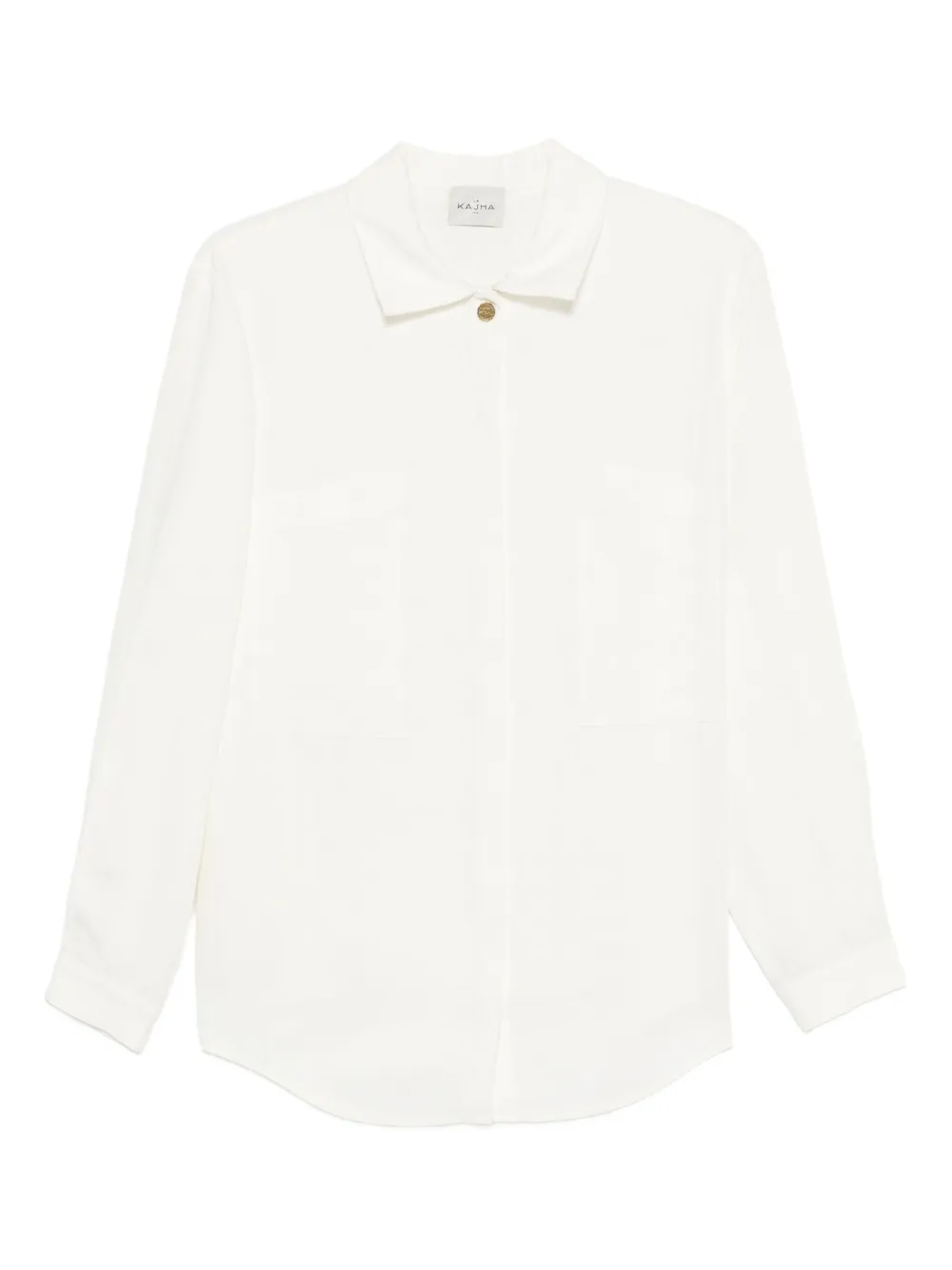 Льняная рубашка на пуговицах Le Kasha, белый
Льняная рубашка на пуговицах Le Kasha, белый