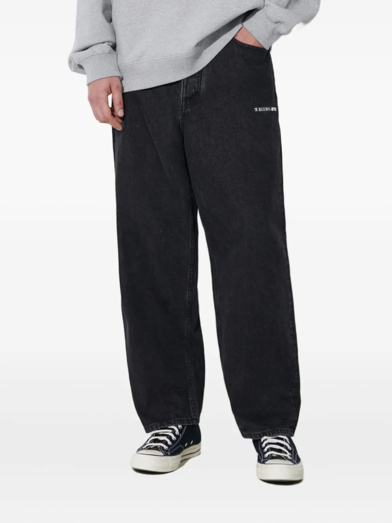 Джинсы прямого кроя BATHING APE A Bathing Ape, черный
Джинсы прямого кроя BATHING APE A Bathing Ape, черный