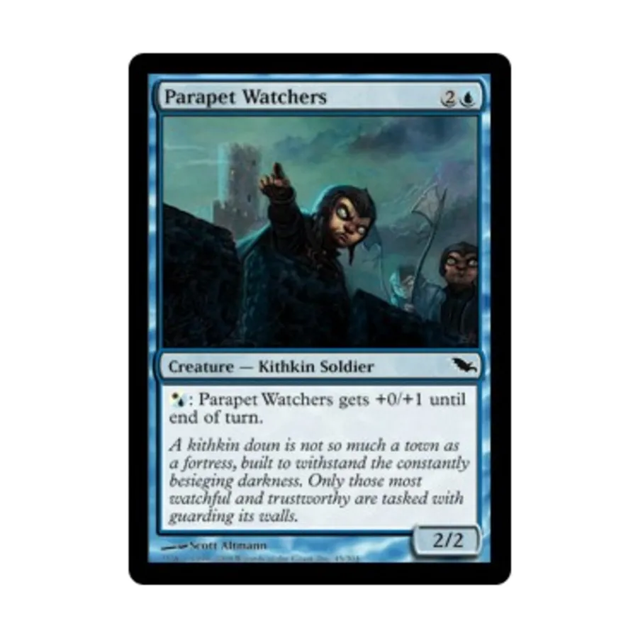 CCG Наблюдатели за парапетом (клавиша C), MTG - Shadowmoor
CCG Наблюдатели за парапетом (клавиша C), MTG - Shadowmoor