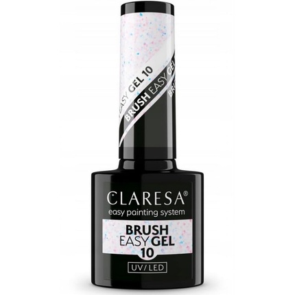 Brush Easy Gel 10 молочно-белый однокомпонентный гель во флаконе Claresa 
Brush Easy Gel 10 молочно-белый однокомпонентный гель во флаконе Claresa