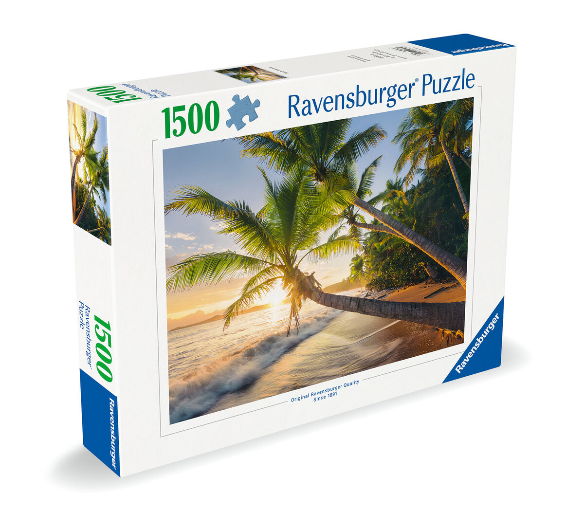 2D пазл: Пляжное убежище 1500 деталей Ravensburger
2D пазл: Пляжное убежище 1500 деталей Ravensburger