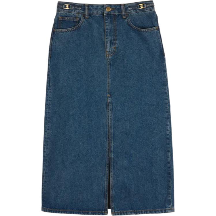 Футболка FW24 Джинсовая Длинная Юбка Женская Темно-Синяя COACH
Футболка FW24 Джинсовая Длинная Юбка Женская Темно-Синяя COACH