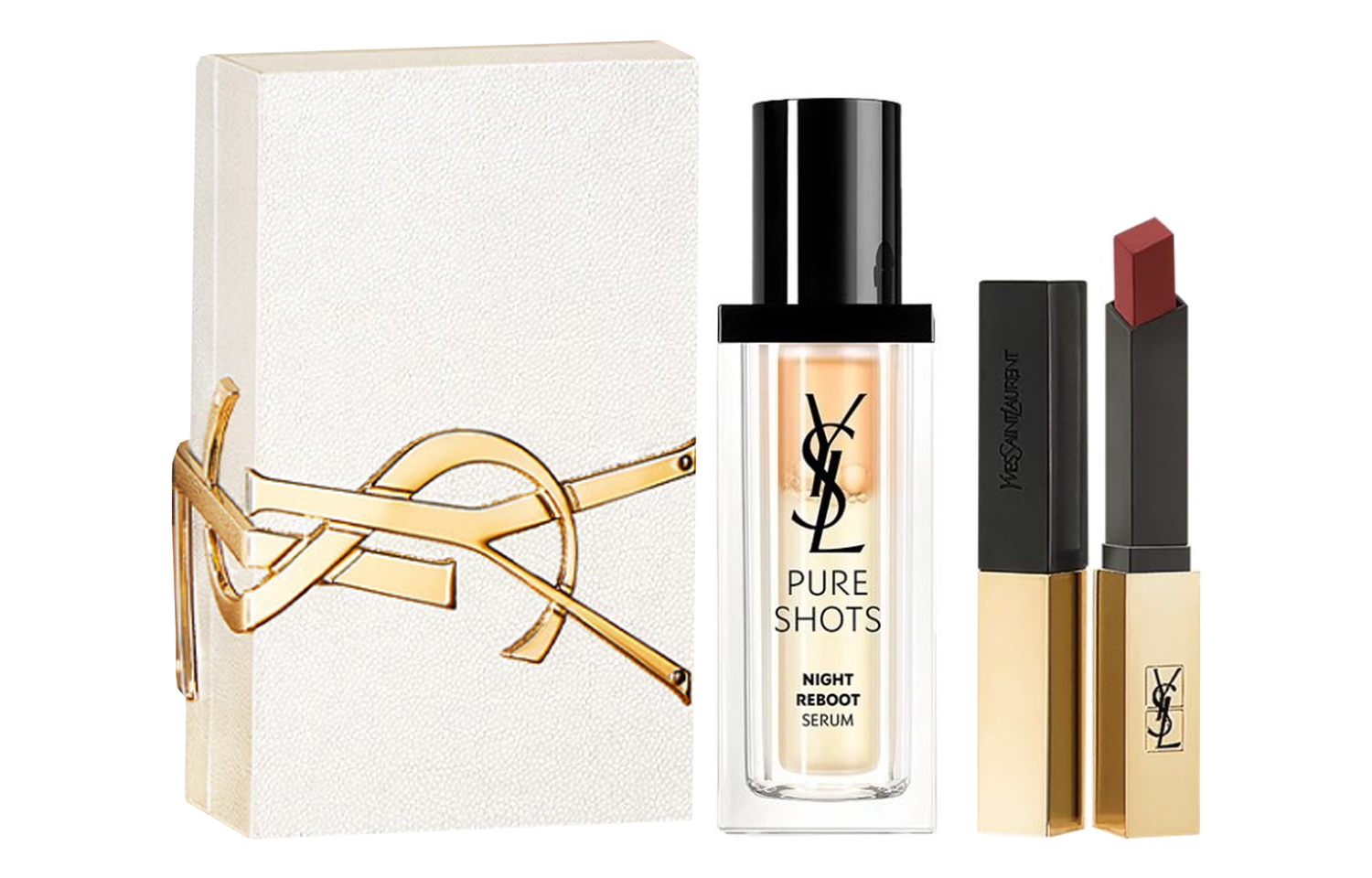 Набор для ухода за кожей queen of the night сыворотка помада осветляющий, увлажняющий, восстанавливающий 30мл+2,2г SAINT LAURENT
Набор для ухода за кожей queen of the night сыворотка помада осветляющий, увлажняющий, восстанавливающий 30мл+2,2г SAINT LAURENT