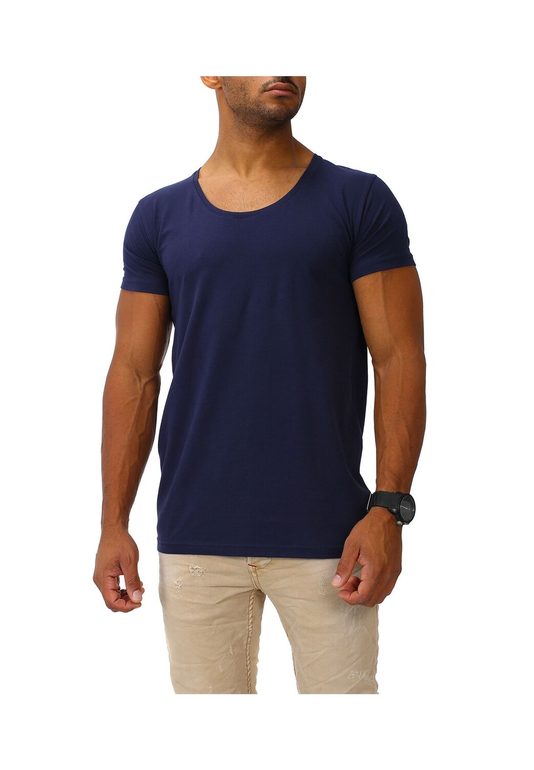 Футболка с круглым вырезом JOE FRANKS, темно-синий
Футболка с круглым вырезом JOE FRANKS, темно-синий