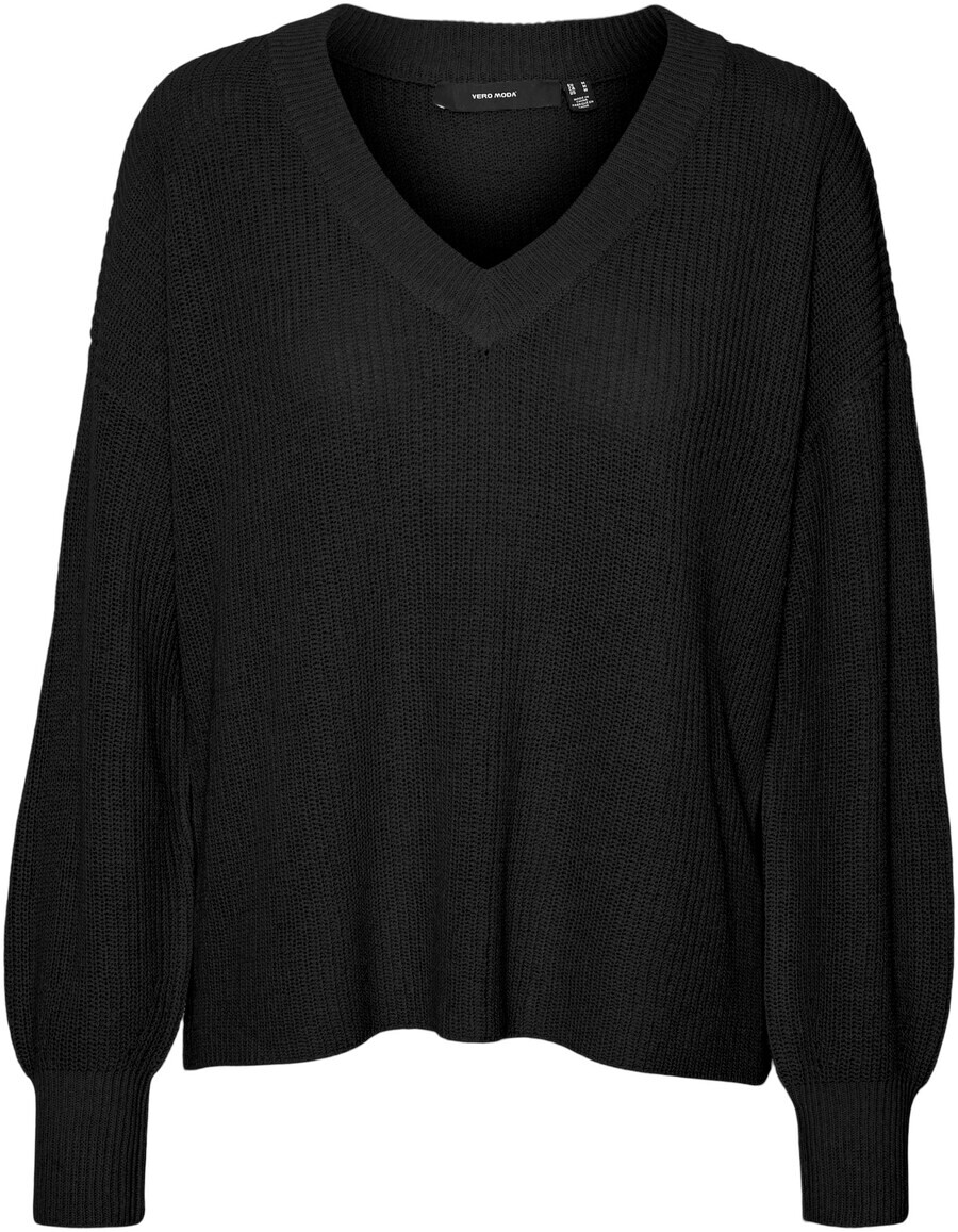 Тонкий вязаный свитер VERO MODA Sweater VMZIA, черный
Тонкий вязаный свитер VERO MODA Sweater VMZIA, черный