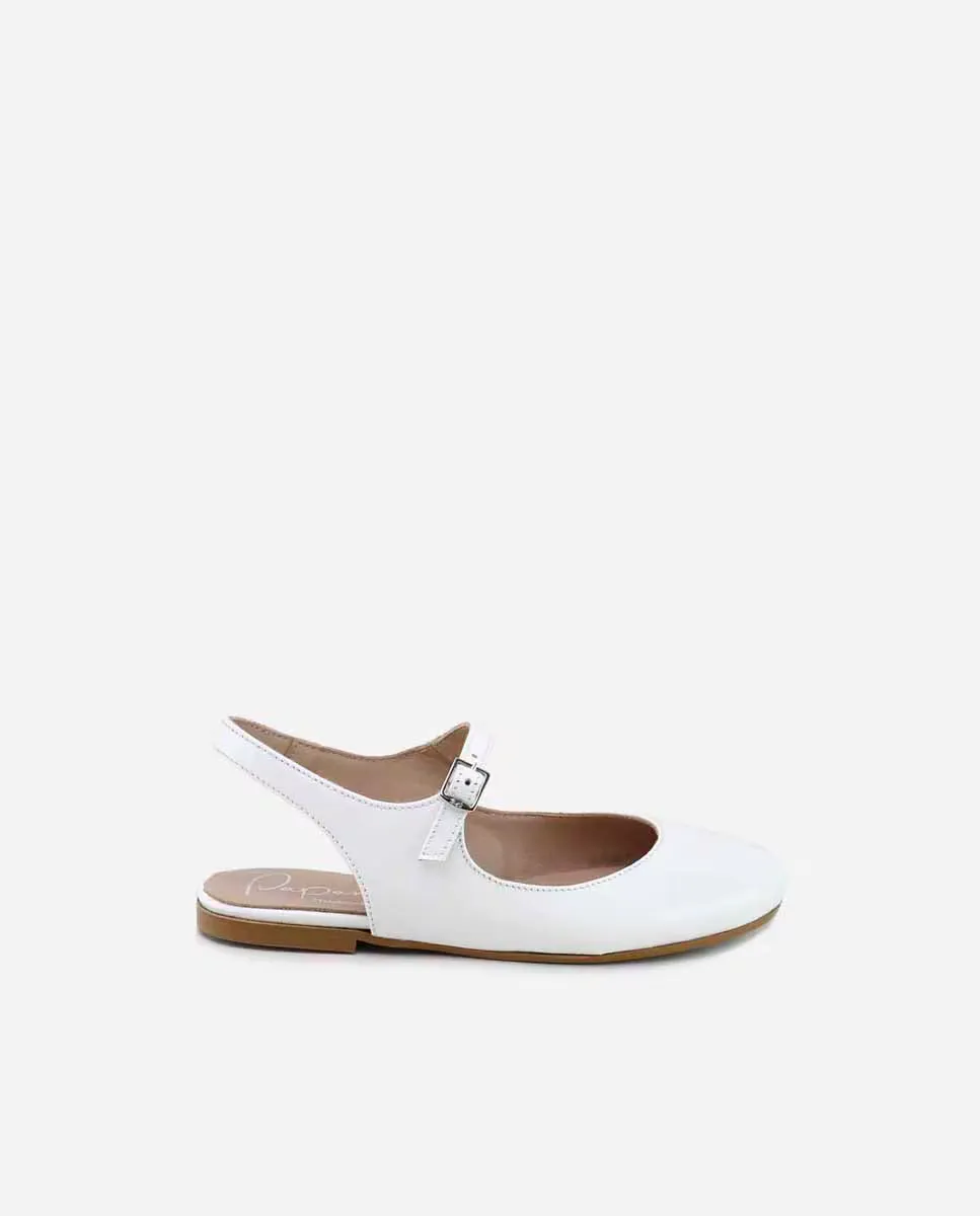 Туфли Мэри Джейн из белой лакированной кожи для девочек Eli 1957, белый
Туфли Мэри Джейн из белой лакированной кожи для девочек Eli 1957, белый