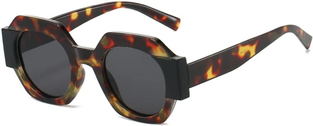 Солнцезащитные очки с защитой UV400 | Круглая оправа, градиентные линзы | Для женщин и мужчин, для занятий спортом на открытом воздухе и вождения DSVIGF, C2 Leopard Black
Солнцезащитные очки с защитой UV400 | Круглая оправа, градиентные линзы | Для женщин и мужчин, для занятий спортом на открытом воздухе и вождения DSVIGF, C2 Leopard Black