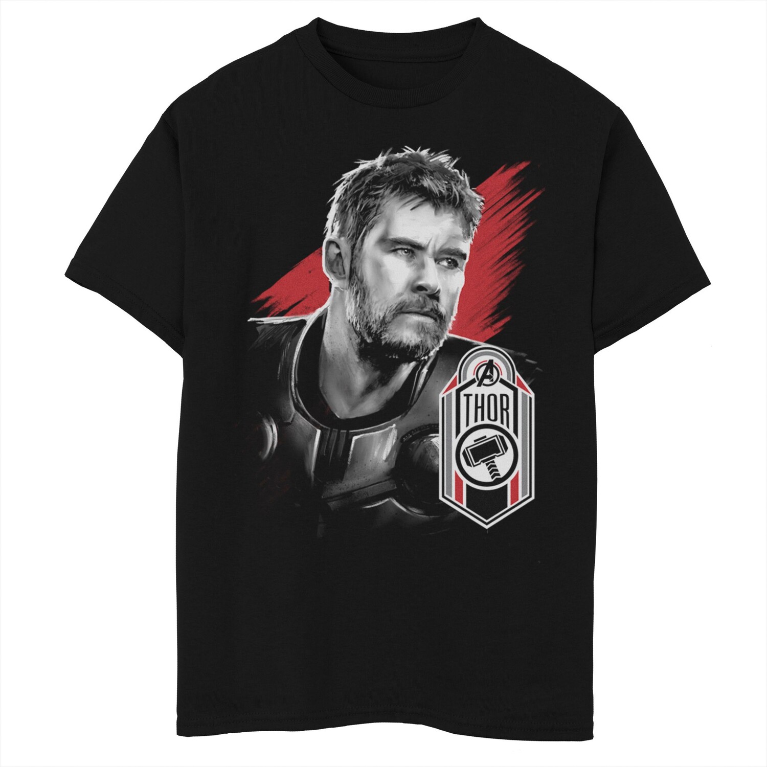 Футболка с изображением Тора и портретом для мальчиков 8–20 лет «Марвел Мстители: Финал» Licensed Character
Футболка с изображением Тора и портретом для мальчиков 8–20 лет «Марвел Мстители: Финал» Licensed Character
