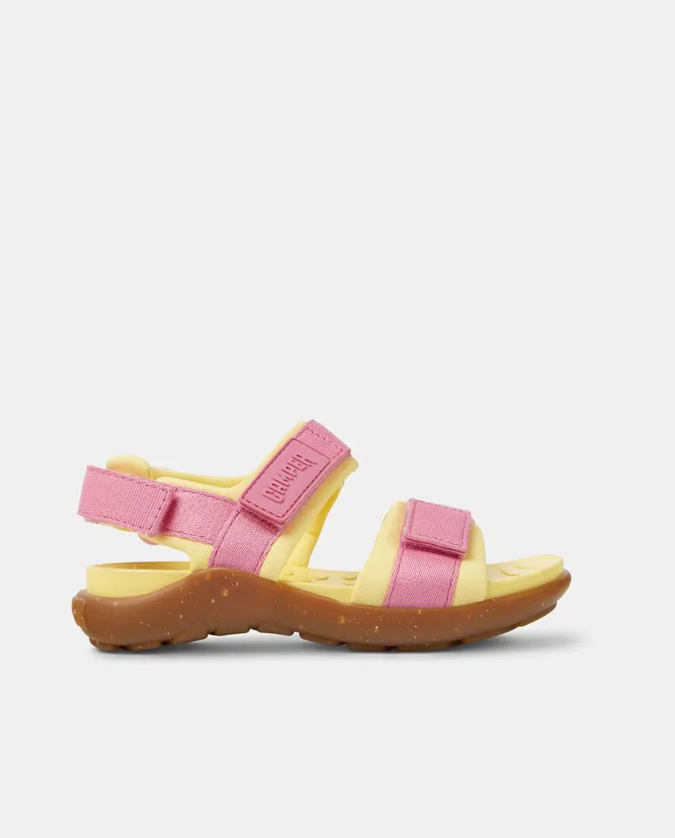 Сандалии для девочек с застежкой-липучкой разных цветов Camper, многоцветный
Сандалии для девочек с застежкой-липучкой разных цветов Camper, многоцветный
