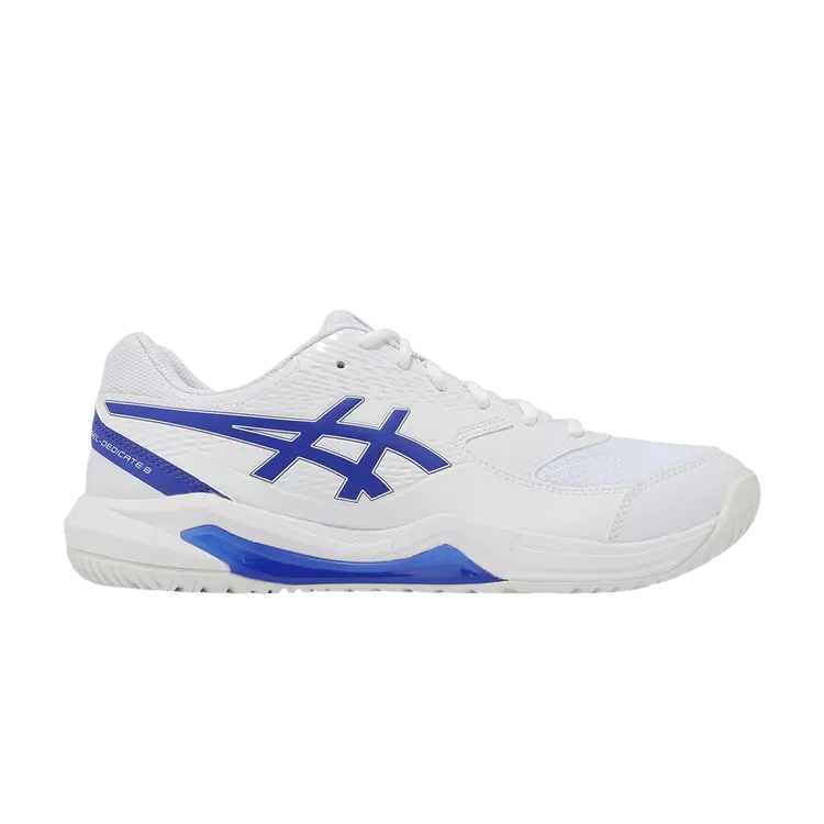 Кроссовки Asics Gel Dedicate 8, White Dark Cobalt
Кроссовки Asics Gel Dedicate 8, White Dark Cobalt