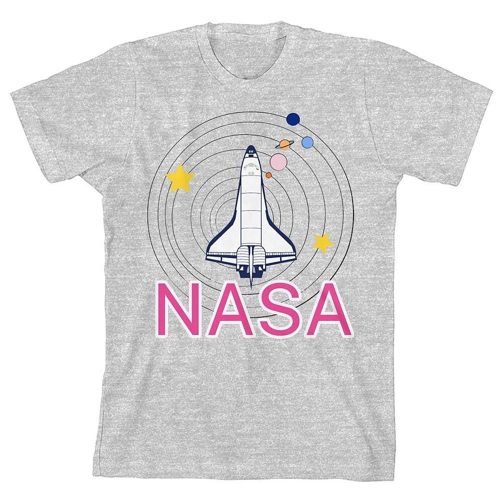 Футболка с рисунком космического корабля НАСА для девочек 7–16 лет Licensed Character, серый
Футболка с рисунком космического корабля НАСА для девочек 7–16 лет Licensed Character, серый