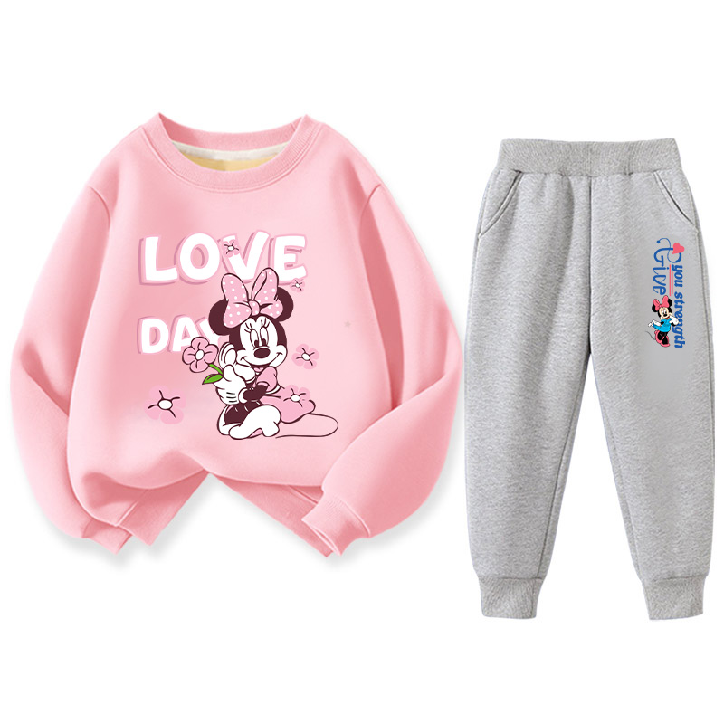 Детская повседневная спортивная одежда Disney, розовый
Детская повседневная спортивная одежда Disney, розовый