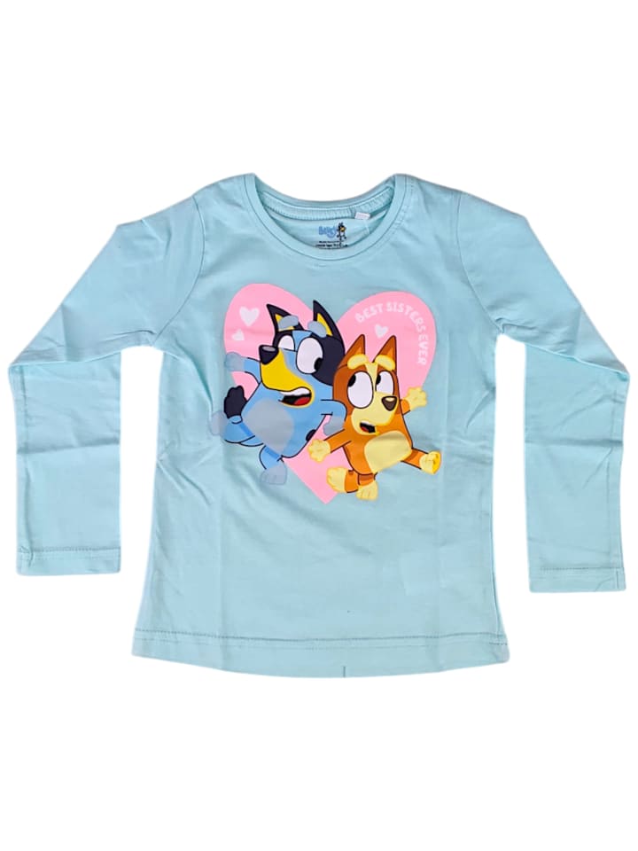 Рубашка с длинным рукавом Bluey, светло-синий
Рубашка с длинным рукавом Bluey, светло-синий