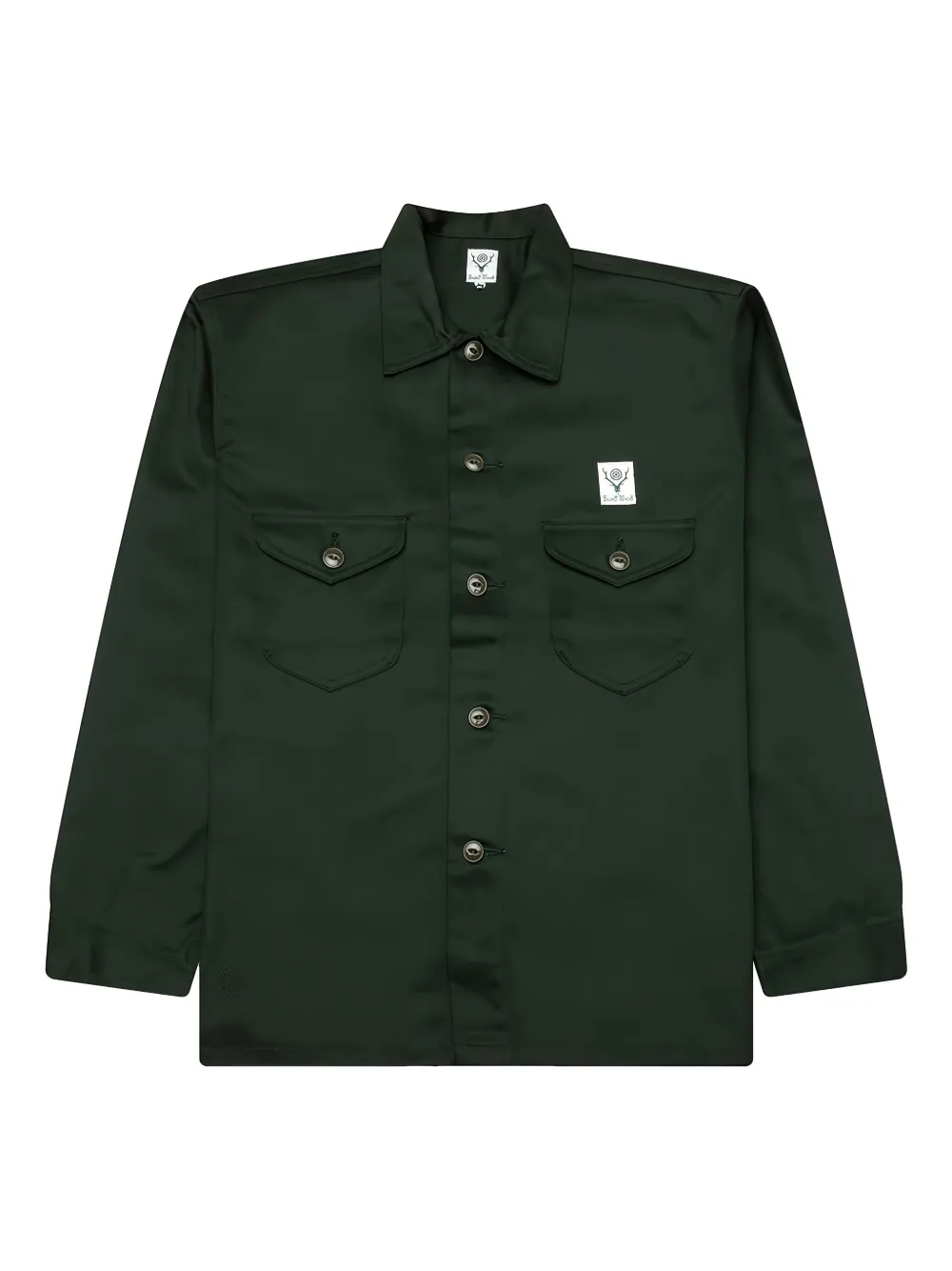 Жакет с нашивкой-логотипом SOUTH2 WEST8, зеленый
Жакет с нашивкой-логотипом SOUTH2 WEST8, зеленый