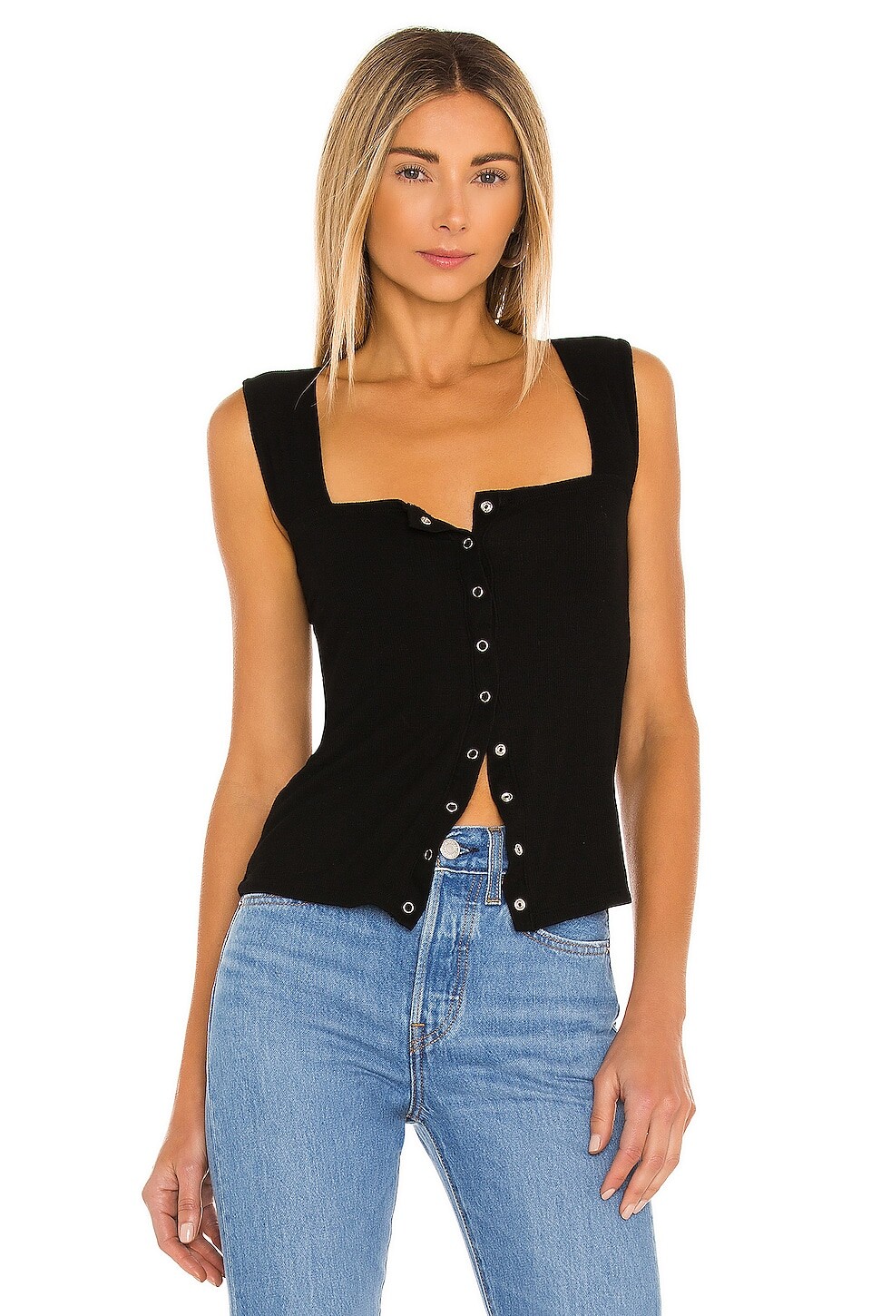 Майка Michael Lauren Bosco Snap Front, черный
Майка Michael Lauren Bosco Snap Front, черный