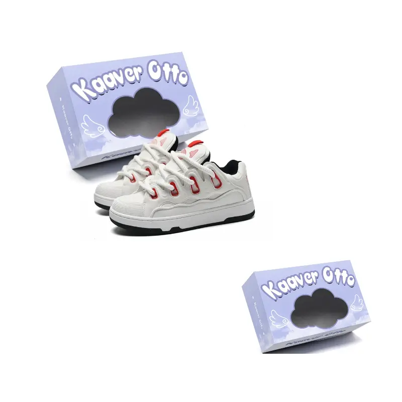 KAAVER OTTO Унисекс бело-красные низкие скейтерские кросcовки с амортизацией, балансом и износостойкостью, цвет White Red 
KAAVER OTTO Унисекс бело-красные низкие скейтерские кросcовки с амортизацией, балансом и износостойкостью, цвет White Red