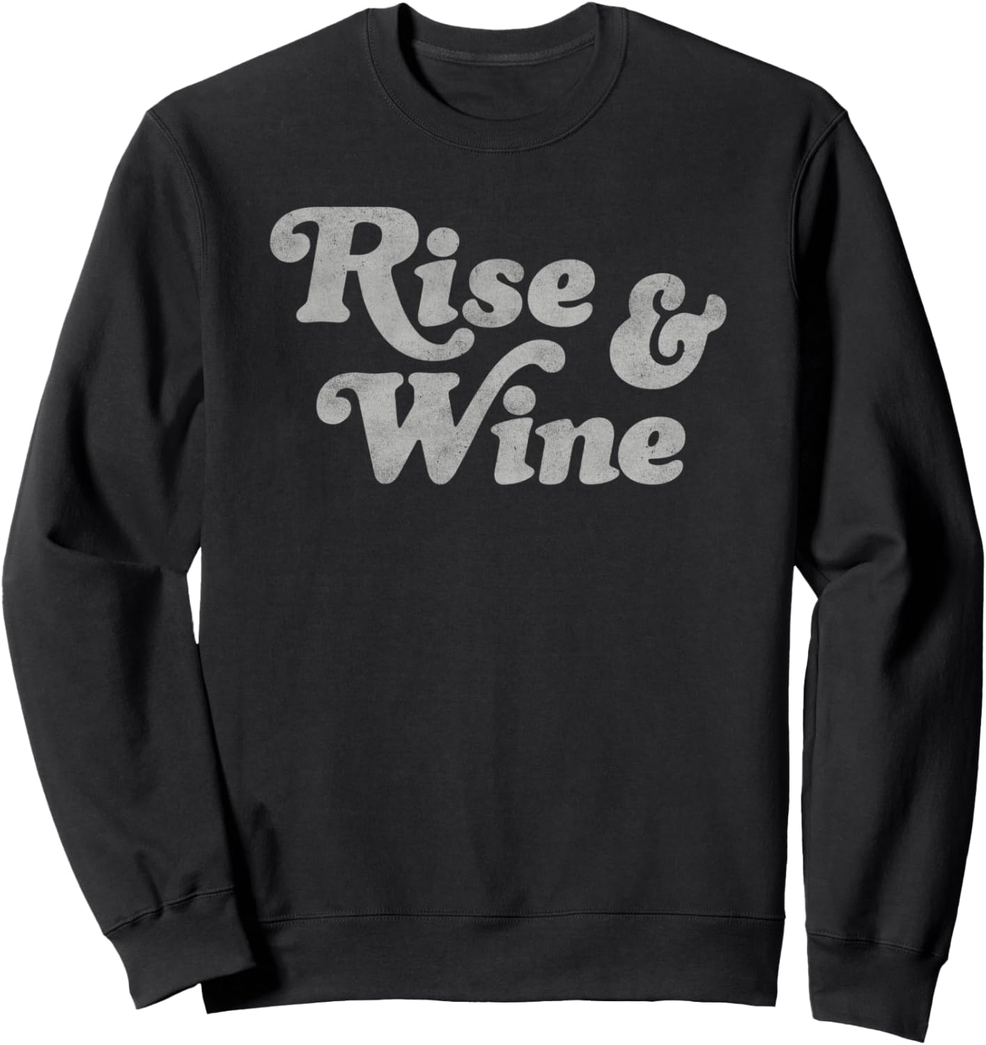 Толстовка с крупным текстом Rise & Wine Trendy Apparel, черный
Толстовка с крупным текстом Rise & Wine Trendy Apparel, черный