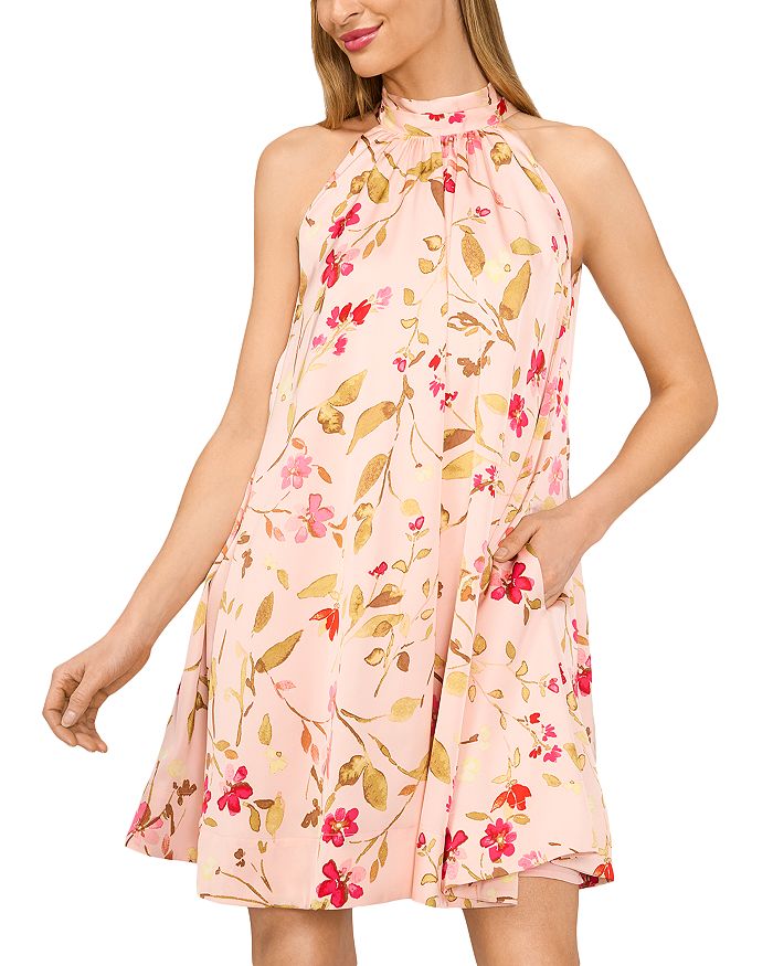 Платье с высоким воротником и силуэтом "А-силуэт" CeCe, розовый
Платье с высоким воротником и силуэтом "А-силуэт" CeCe, розовый