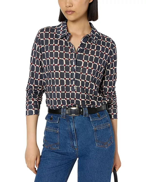 Рубашка-Поло «Оренс» Gerard Darel, синий
Рубашка-Поло «Оренс» Gerard Darel, синий