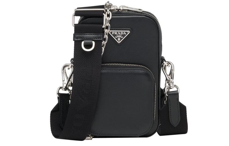 PRADA Сумка через плечо Saffiano Calfskin женская black
PRADA Сумка через плечо Saffiano Calfskin женская black