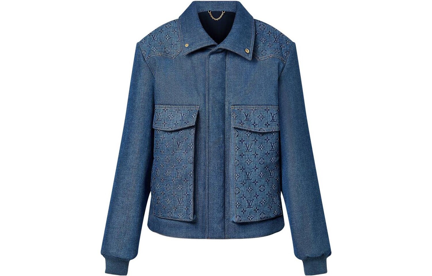 Мужская джинсовая куртка Louis Vuitton, синий
Мужская джинсовая куртка Louis Vuitton, синий