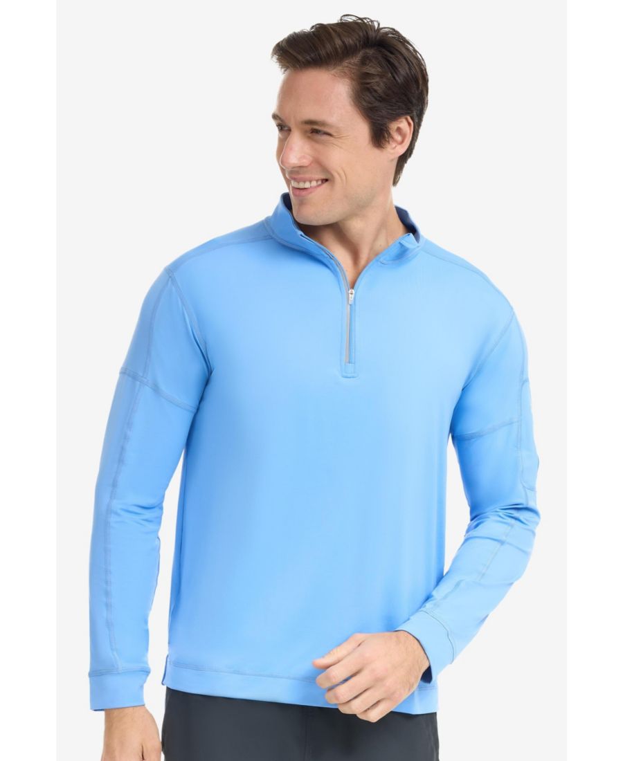 Мужская солнцезащитная футболка с защитой от солнца UPF 50+ и имитацией молнии BloqUV, Indigo
Мужская солнцезащитная футболка с защитой от солнца UPF 50+ и имитацией молнии BloqUV, Indigo