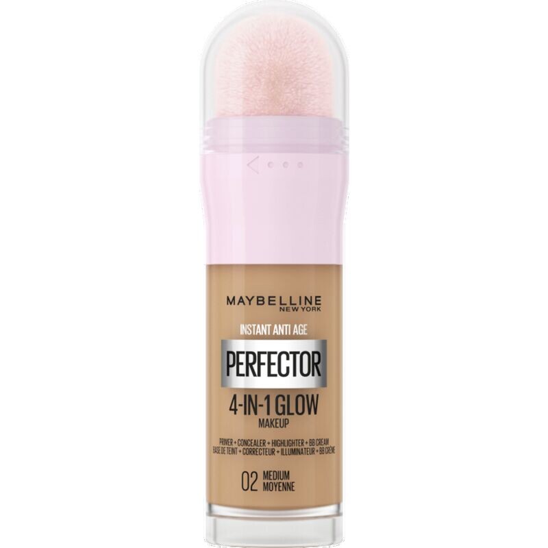 Тональный крем Instant Perfector Glow 4-в-1 Make-Up 02 Medium Maybelline New York, 20 ml
Тональный крем Instant Perfector Glow 4-в-1 Make-Up 02 Medium Maybelline New York, 20 ml
