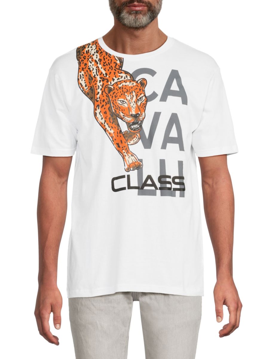 Футболка из хлопка с графическим логотипом Cavalli Class by Roberto Cavalli, белый
Футболка из хлопка с графическим логотипом Cavalli Class by Roberto Cavalli, белый