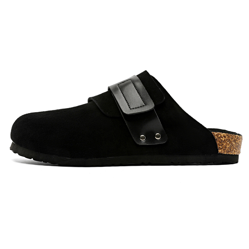 Мужские сандалии с закрытым носком и резиновой подошвой, устойчивые к истиранию Kaltendin, Black
Мужские сандалии с закрытым носком и резиновой подошвой, устойчивые к истиранию Kaltendin, Black