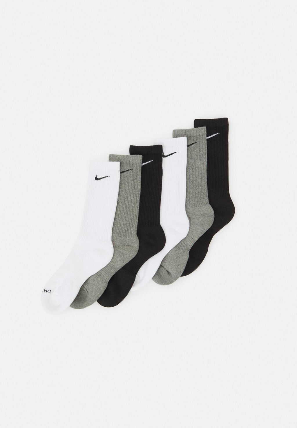 Спортивные носки Nike Everyday Plus Cush Crew Unisex 6 Pack, белый/серый/черный
Спортивные носки Nike Everyday Plus Cush Crew Unisex 6 Pack, белый/серый/черный