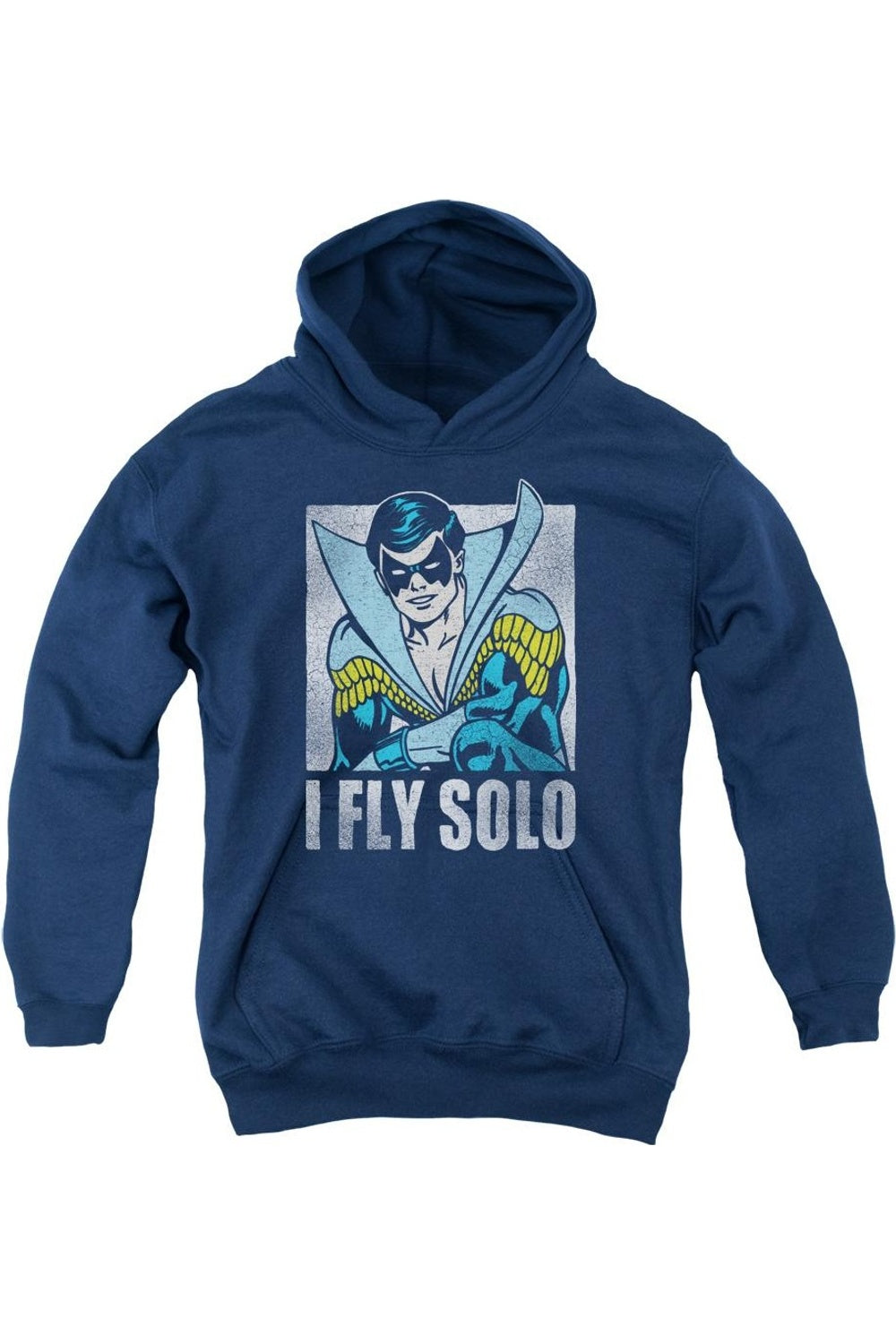 Толстовка с капюшоном DC Comics Fly Solo Youth Gildan, темно-синий
Толстовка с капюшоном DC Comics Fly Solo Youth Gildan, темно-синий
