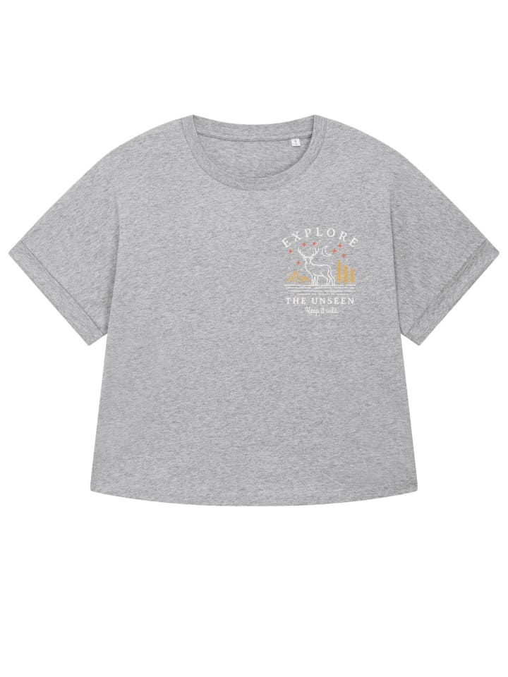 Футболка Исследуй неизведанное, будь диким в сером wat Apparel
Футболка Исследуй неизведанное, будь диким в сером wat Apparel