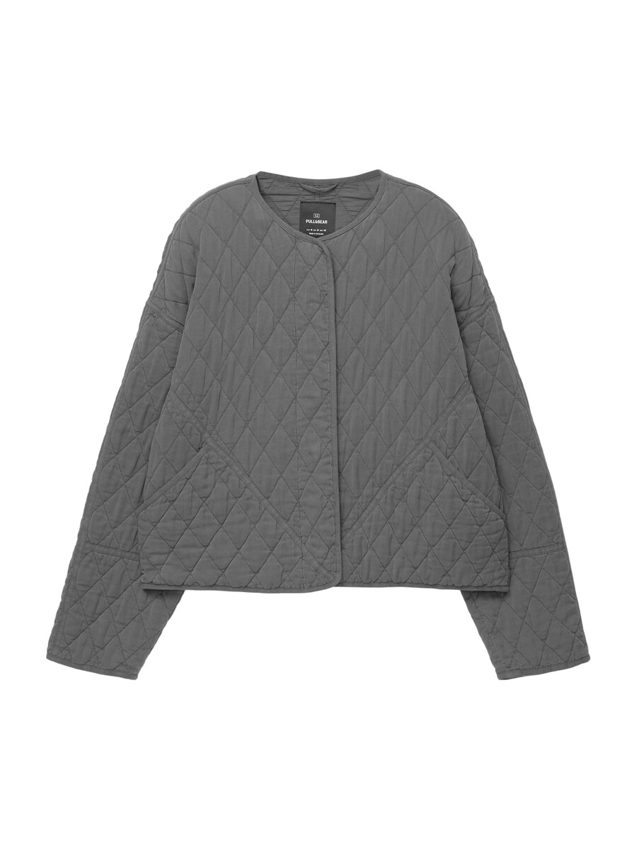 Куртка межсезонная Pull&Bear, темно-серый
Куртка межсезонная Pull&Bear, темно-серый