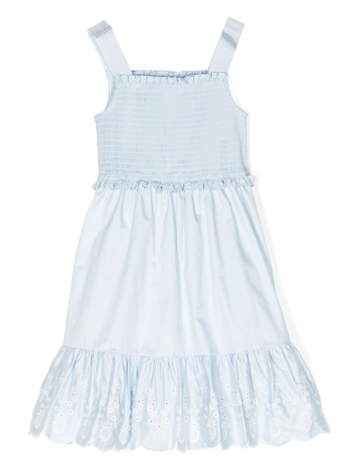 Self-Portrait Kids платье с эластичной вставкой и вышивкой, синий
Self-Portrait Kids платье с эластичной вставкой и вышивкой, синий