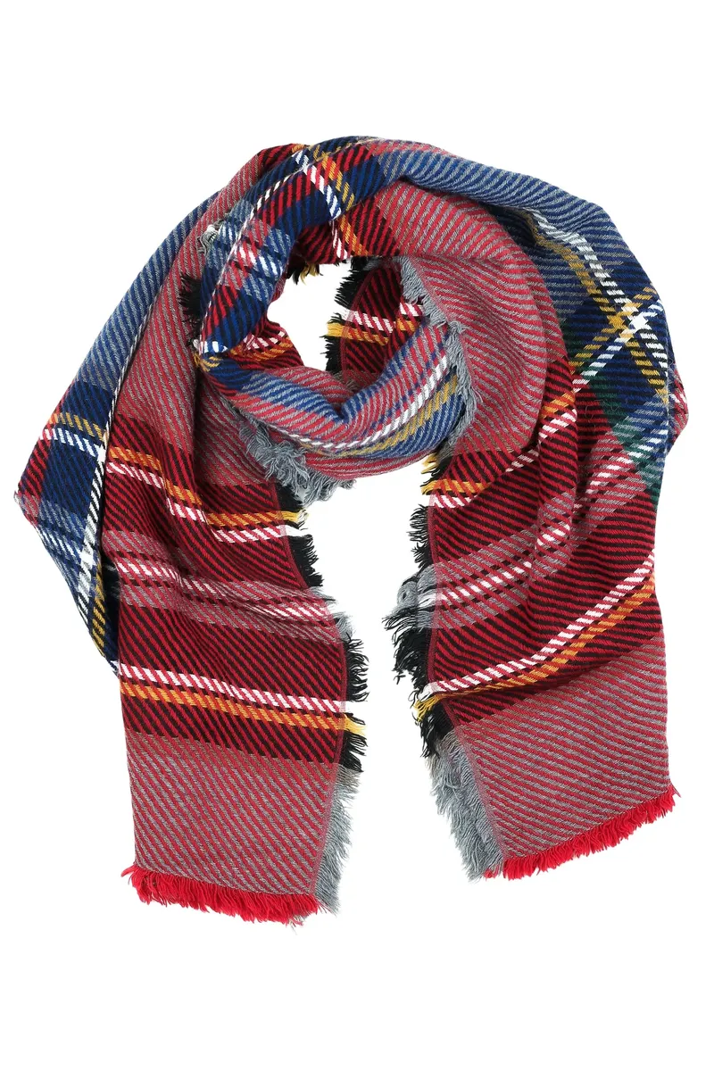 Шарф COLLEZIONE ALESSANDRO шерстяной "Karo", в полоску, производство Италия, красный
Шарф COLLEZIONE ALESSANDRO шерстяной "Karo", в полоску, производство Италия, красный