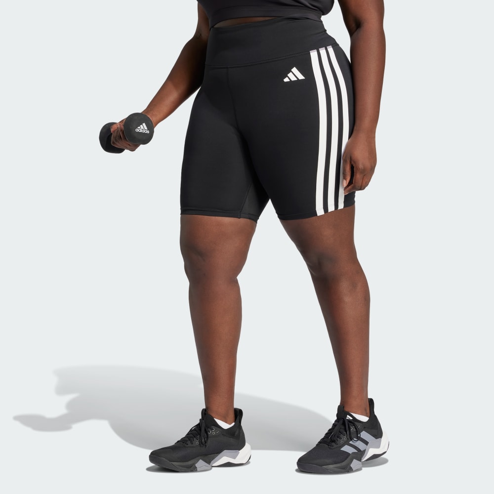Спортивные шорты-леггинсы Adidas Optime Essentials 3-Stripes Short Leggings (Plus Size), черный/белый
Спортивные шорты-леггинсы Adidas Optime Essentials 3-Stripes Short Leggings (Plus Size), черный/белый