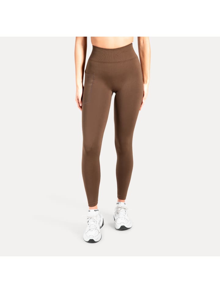 Леггинсы Amaze Scrunch Pro Pocket Seamless коричневого цвета SMILODOX
Леггинсы Amaze Scrunch Pro Pocket Seamless коричневого цвета SMILODOX