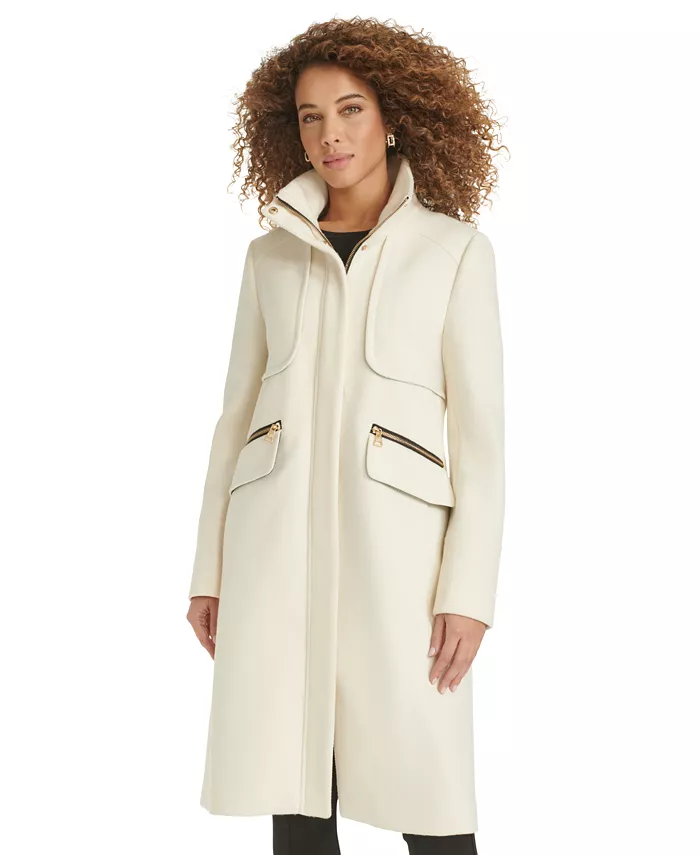 Женское пальто из букле на молнии спереди KARL LAGERFELD PARIS, белый
Женское пальто из букле на молнии спереди KARL LAGERFELD PARIS, белый