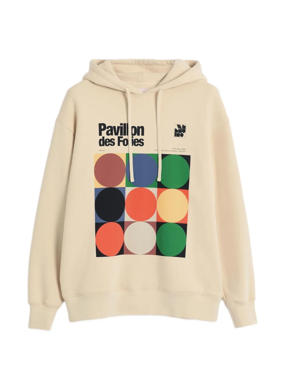 Худи Pavillon des Folies Valentino Garavani, бежевый
Худи Pavillon des Folies Valentino Garavani, бежевый