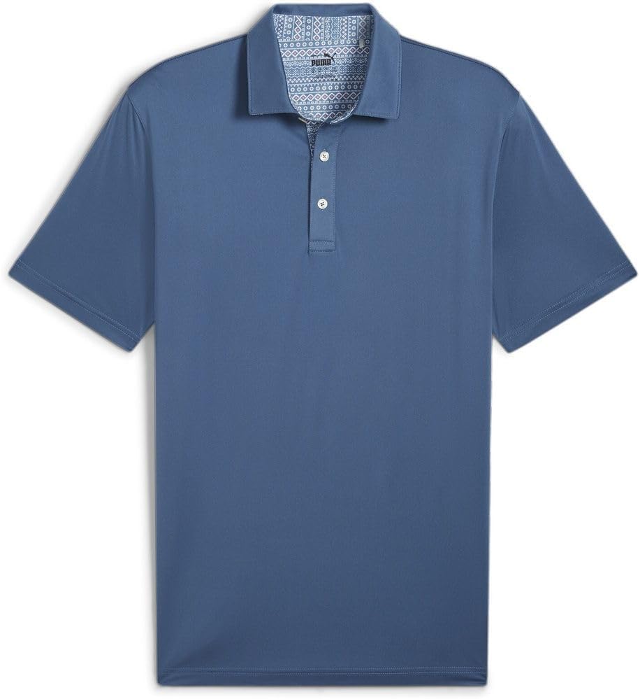 Мужская футболка-поло PUMA Golf Fair Isle Trim, синий
Мужская футболка-поло PUMA Golf Fair Isle Trim, синий