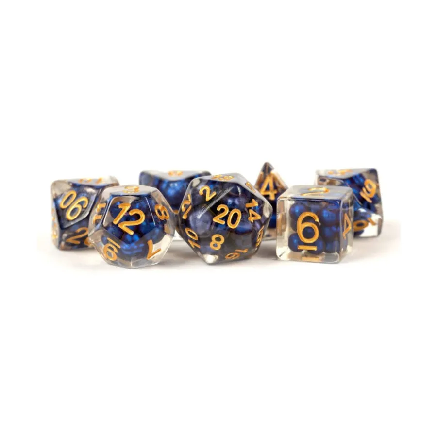 Полисетка Royal Blue с золотом (7), Pearl Dice (Metallic Dice Games)
Полисетка Royal Blue с золотом (7), Pearl Dice (Metallic Dice Games)