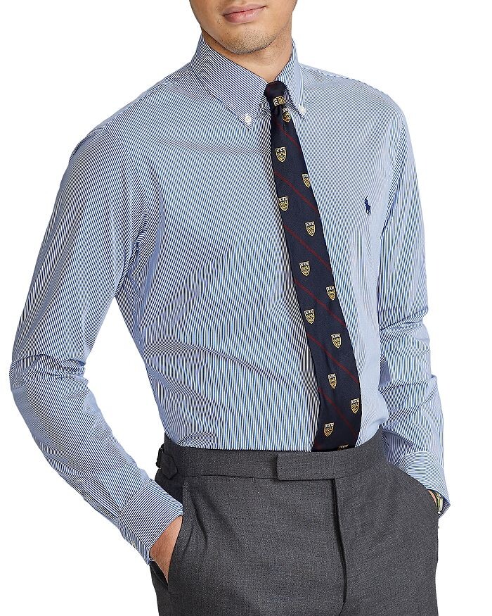 Классическая поплиновая рубашка с длинными рукавами на пуговицах Polo Ralph Lauren
Классическая поплиновая рубашка с длинными рукавами на пуговицах Polo Ralph Lauren