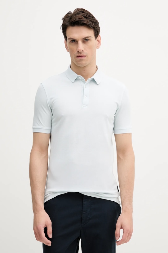 Хлопковая поло Sisley, синий
Хлопковая поло Sisley, синий