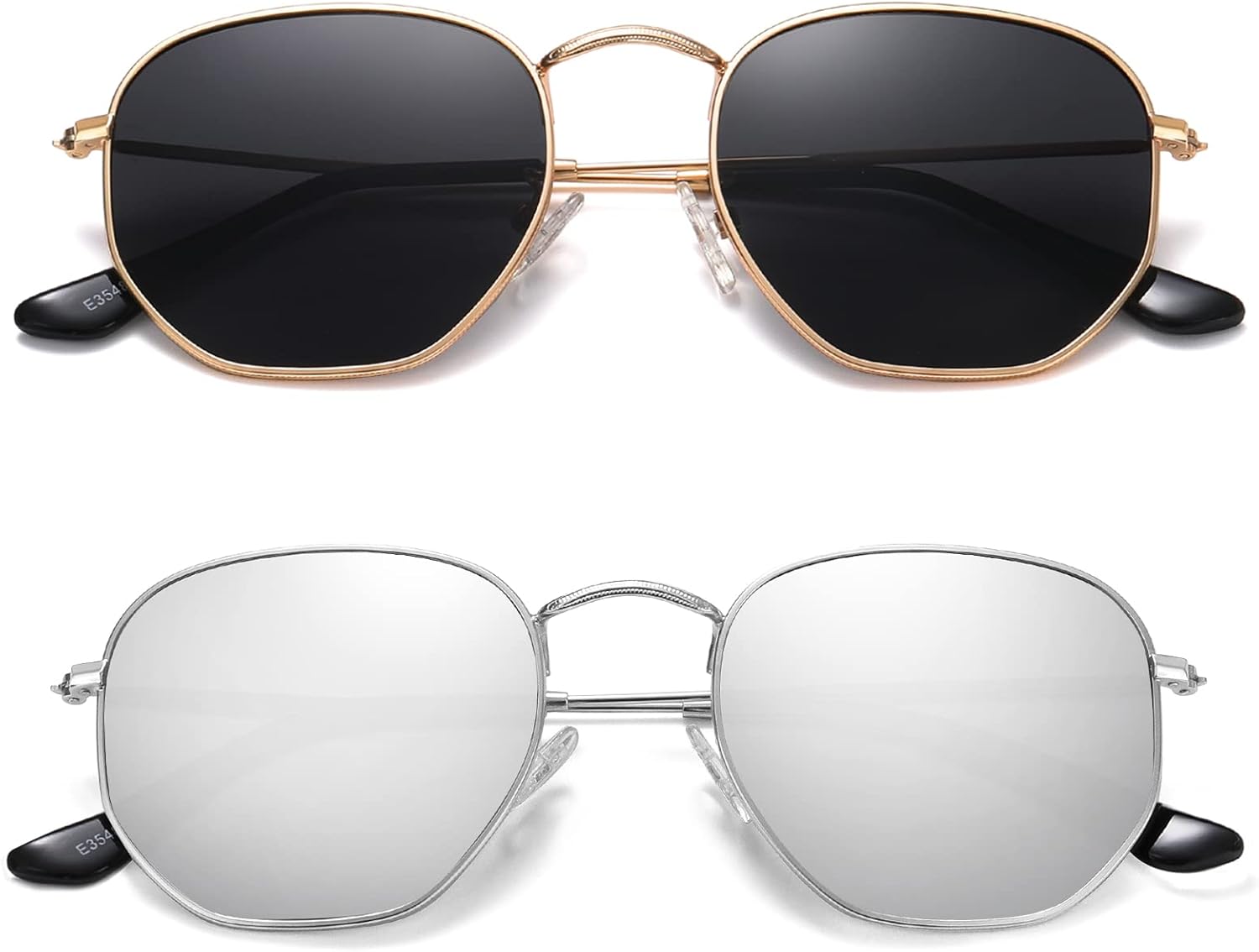 Солнцезащитные очки MEETSUN с поляризацией, шестиугольной формы, для женщин и мужчин, многоугольной и квадратной формы, защита от УФ-излучения UV400, металлическая оправа, 2pack-gold-gray Lens+silver Mirror Lens
Солнцезащитные очки MEETSUN с поляризацией, шестиугольной формы, для женщин и мужчин, многоугольной и квадратной формы, защита от УФ-излучения UV400, металлическая оправа, 2pack-gold-gray Lens+silver Mirror Lens