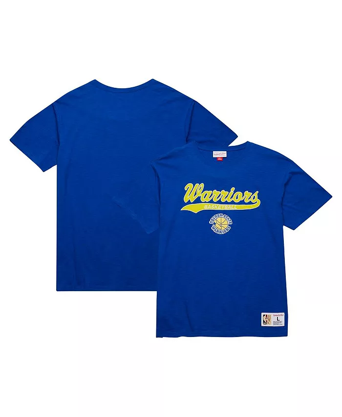 Мужская футболка Royal Golden State Warriors Hardwood Classics с аппликацией из фетра и эффектом "слэб" Mitchell & Ness
Мужская футболка Royal Golden State Warriors Hardwood Classics с аппликацией из фетра и эффектом "слэб" Mitchell & Ness